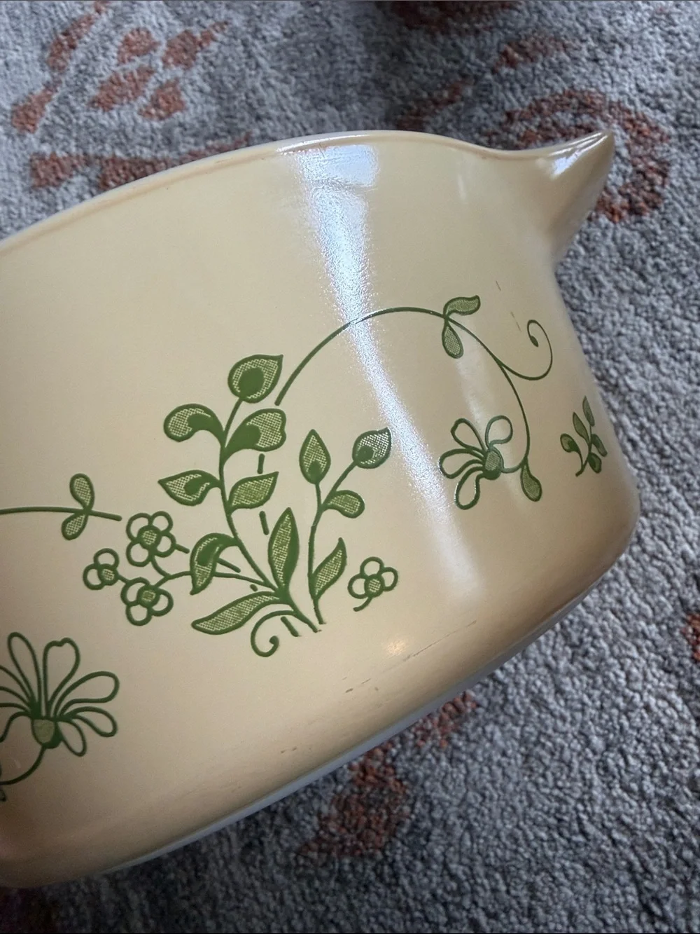 RARE Vintage Pyrex Shenandoah Pattern 1970s 2.5Qt Casserole Dish (No Lid)